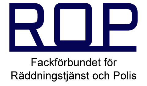 Logotyp till ROP-Fackföreningen för Räddningstjänst och Polis